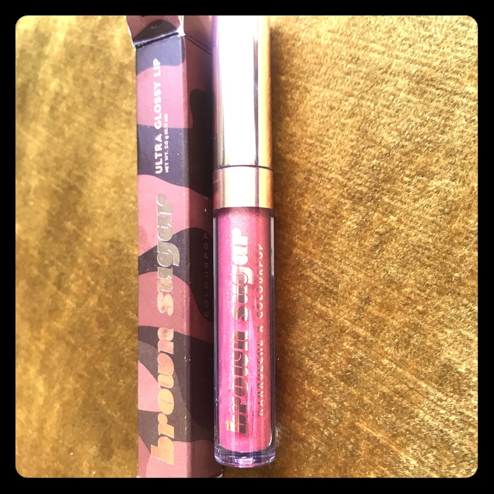 New Colourpop lipgloss in Brown Sugar